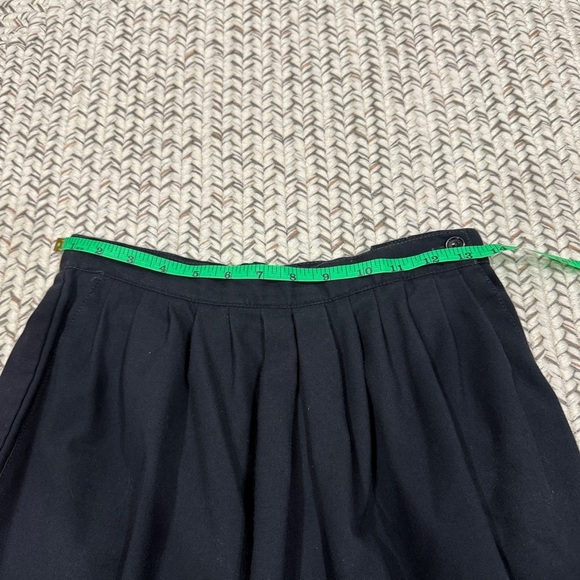 Vintage Julane New York Black Pleated Mini Skirt - Picture 8 of 9